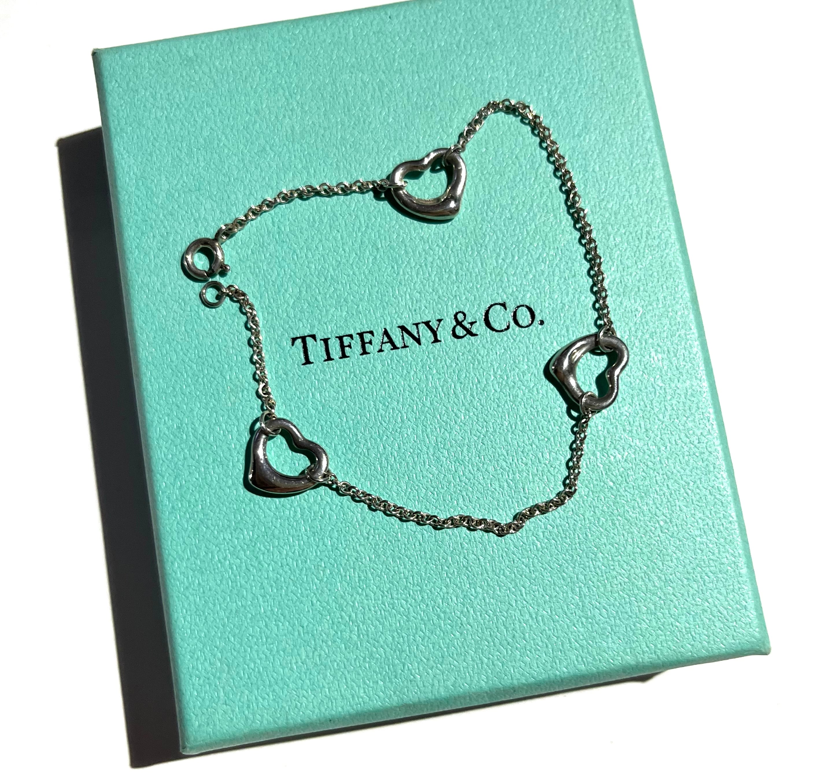TIFFANY&CO ティファニーオープンハートティファニー シルバー925  