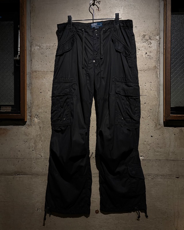 【Caka】“Polo by Ralph Lauren” Multiple Pocket Gimmick Vintage Cargo Pants