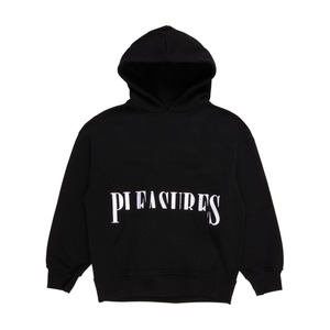 【PLEASURES/プレジャーズ】LOVELESS HOODY パーカー / BLACK