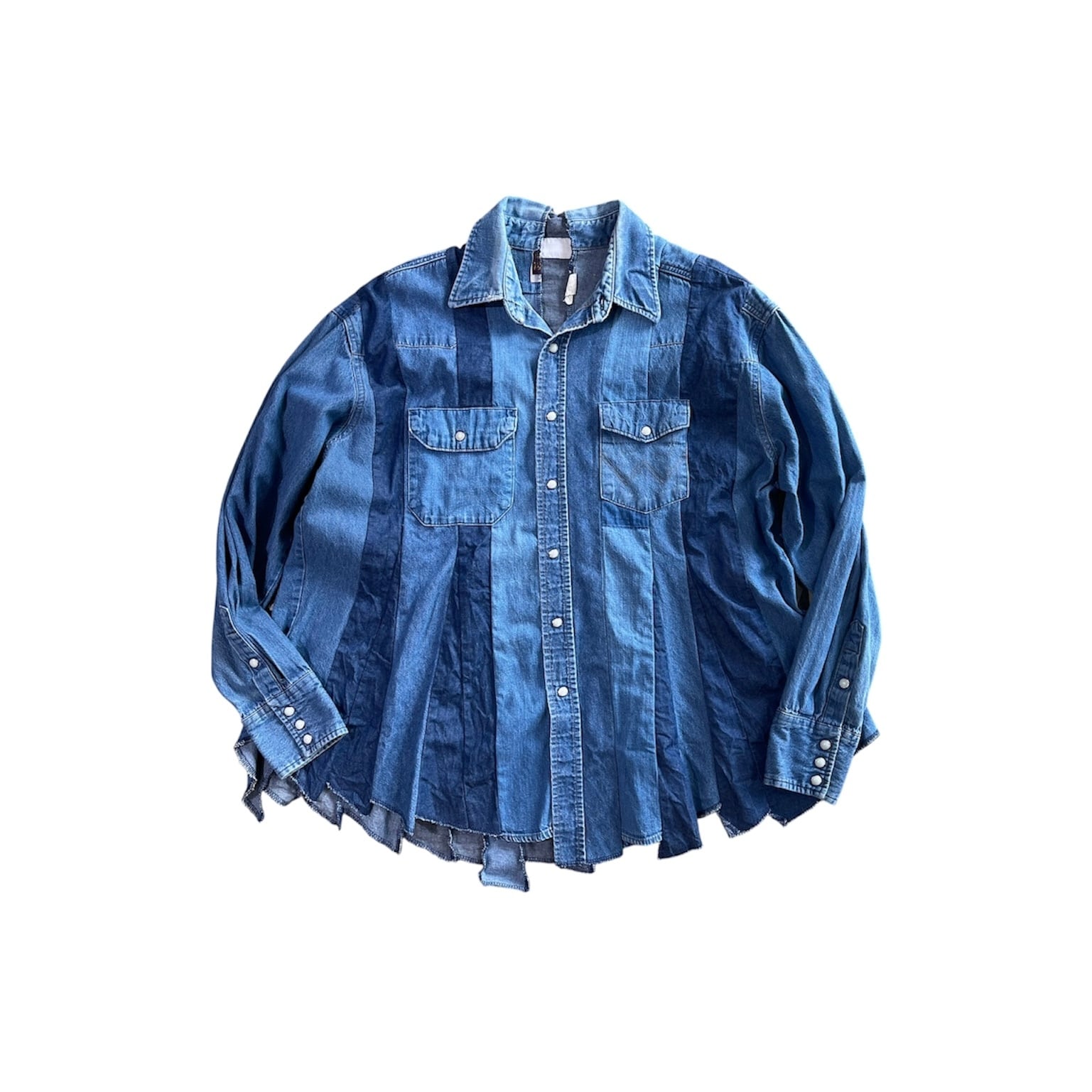 CHANGES / remake Wrangler  shirt  / blue denim