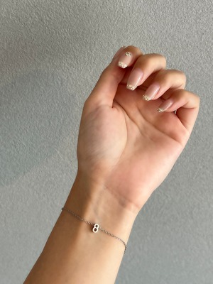 【1桁】mini number bracelet