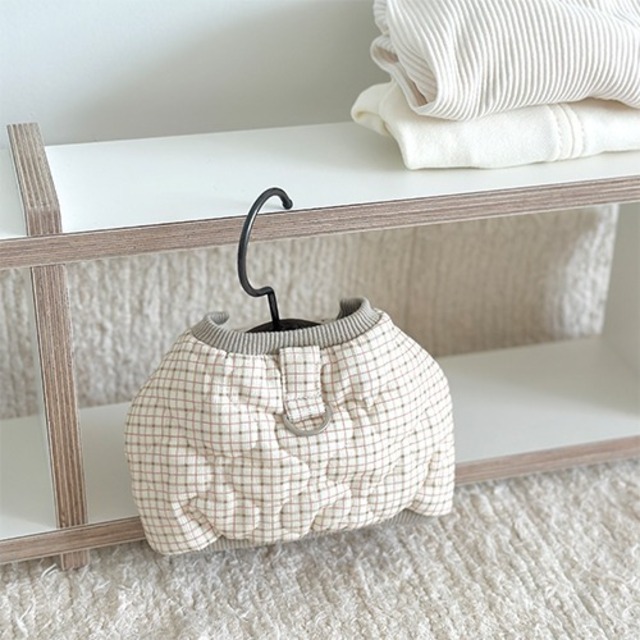 〈予約アイテム〉EYOU / キルトチェックハーネス