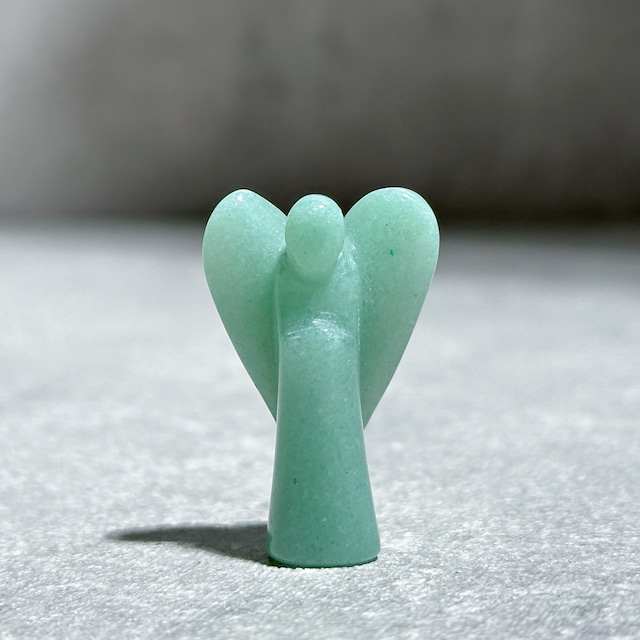 グリーンアベンチュリン  ミニミニエンジェル12◇Green Aventurine Angel ◇天然石・鉱物・パワーストーン