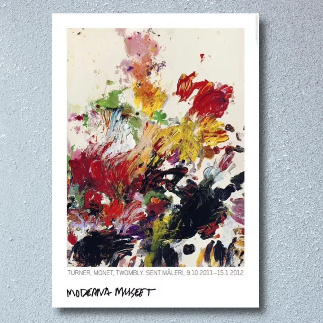 本国パリ完売! Cy Twombly Print (1980)復刻ポスター | 東京古着日和