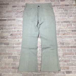 1970'S LEVI'S STAPREST BIG E 646 LIGHT GRAY 実寸Ｗ32 L27.5