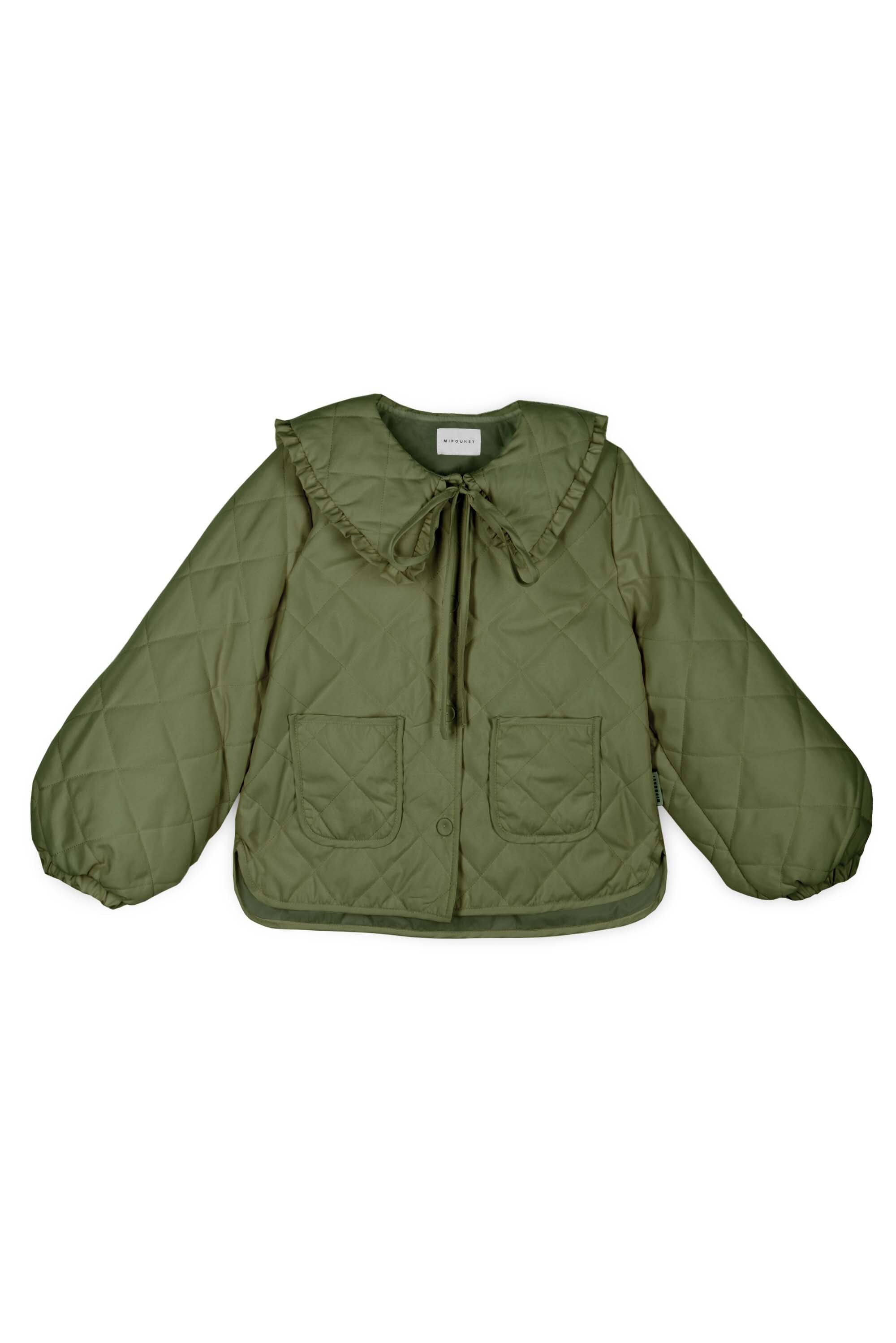 【新品】　apolina キルティング　ジャケット　2y-3y アポリナ apolinaキッズ キルティングジャケット2-3y