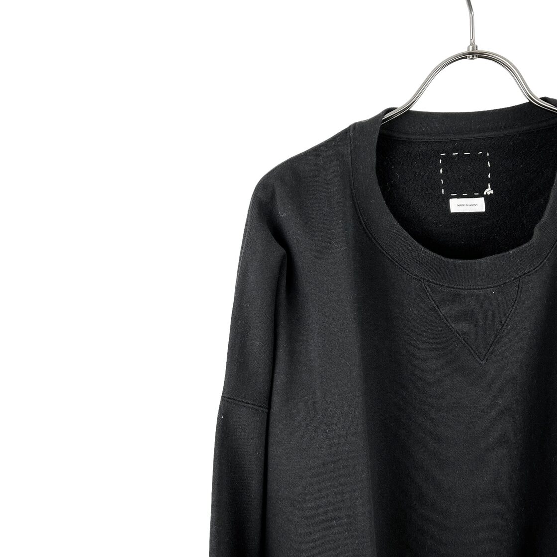 VISVIM(ビズビム) STANDARD SWEATER KNIT Longsleeve T Shirt (black 