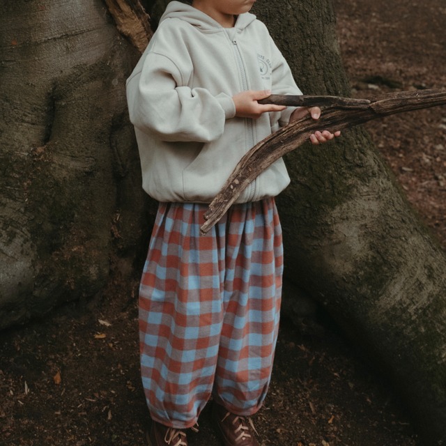 Maple Gingham Lodge Pants organic zoo