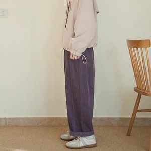 イージー コーデュロイパンツ 4col Y 250509