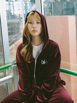【BIO】 VELOUR HOODIE