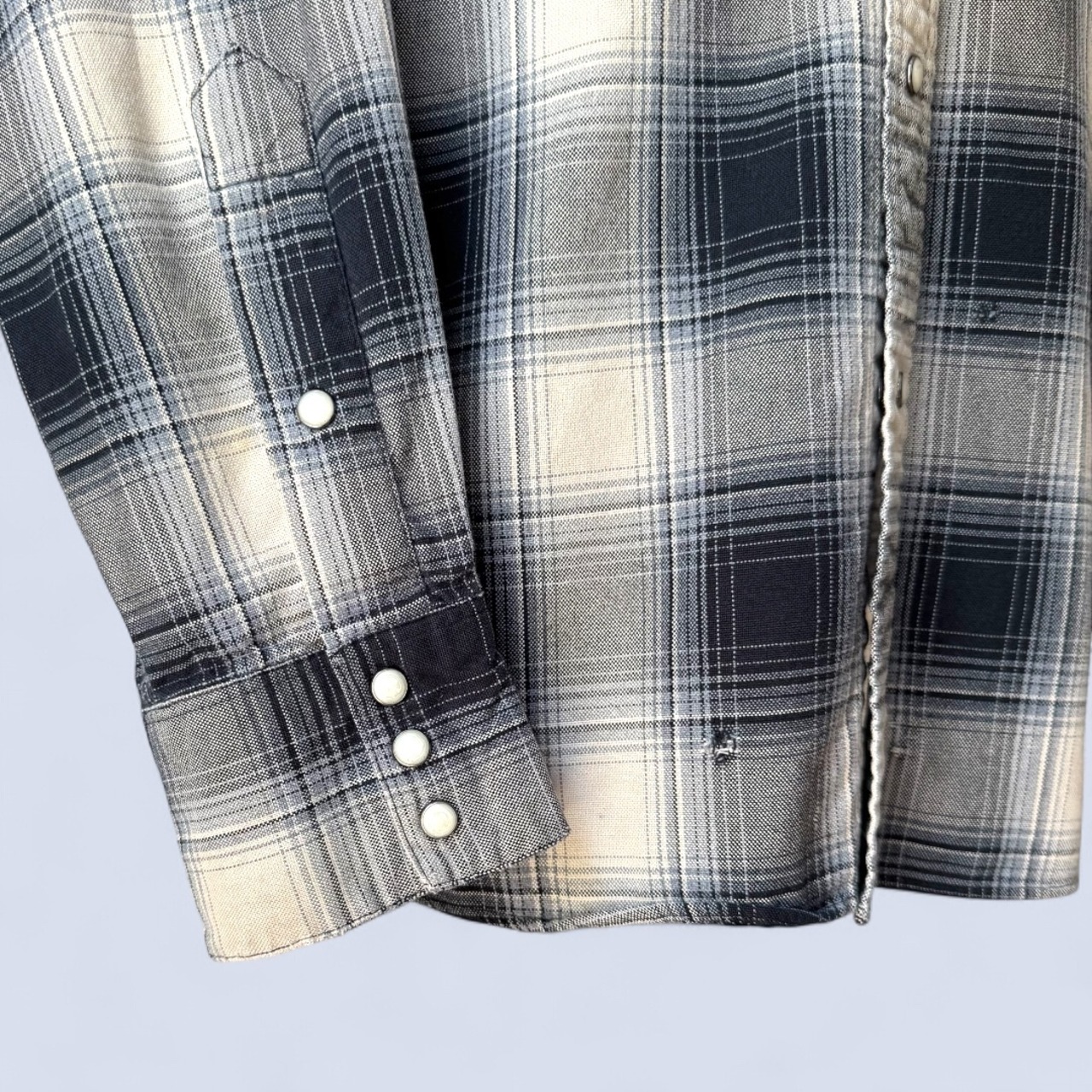 Polo by Ralph Lauren "RL Western" Cotton Shadow Plaid Shirt