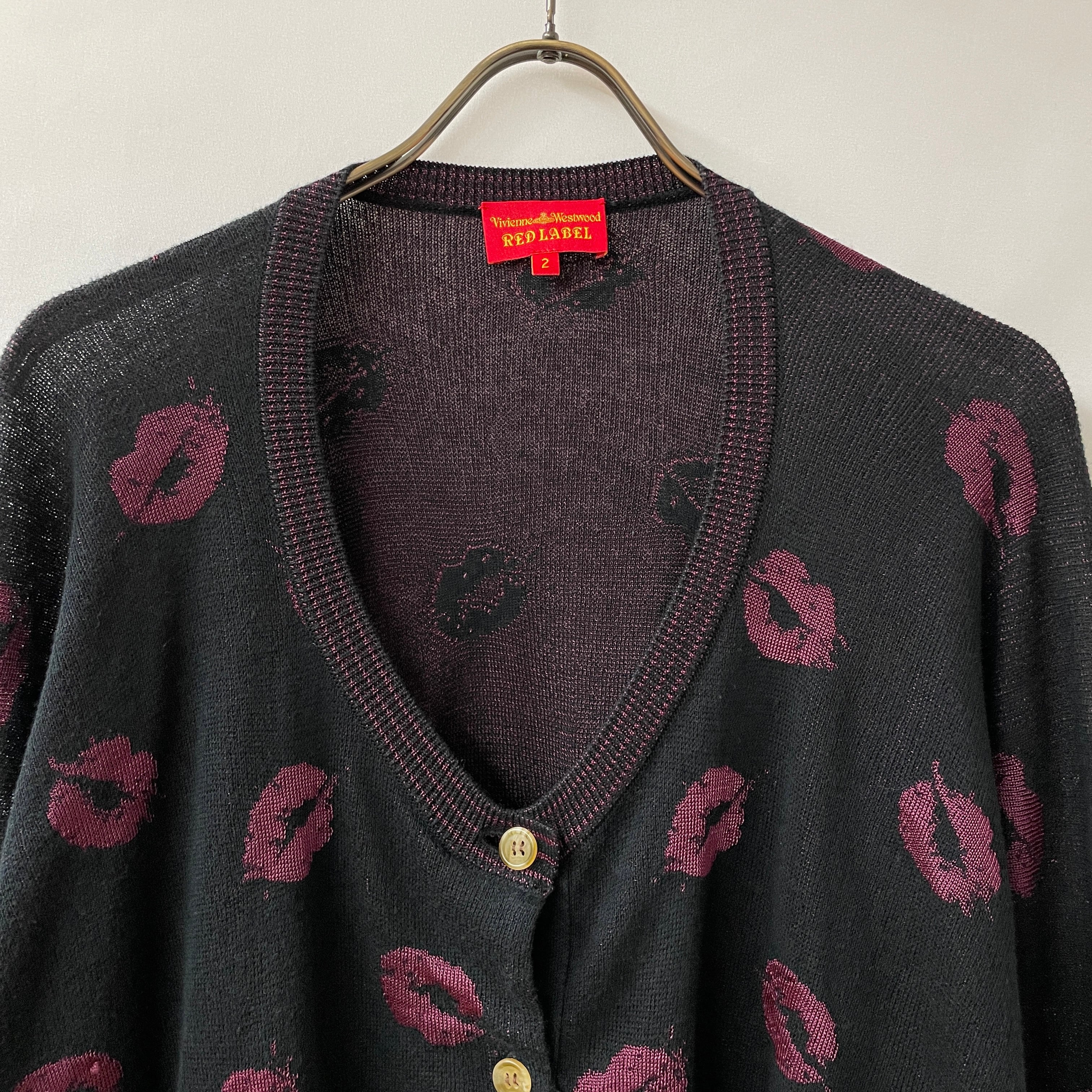 vivienne westwood cardigan ヴィヴィアンウエストウッド　カーディガン　唇　red label | no pain no  gain(ノーペインノーゲイン) | 東京　表参道の古着屋