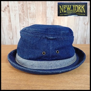 ニューヨークハット NEW YORK HAT ポークパイハット size M