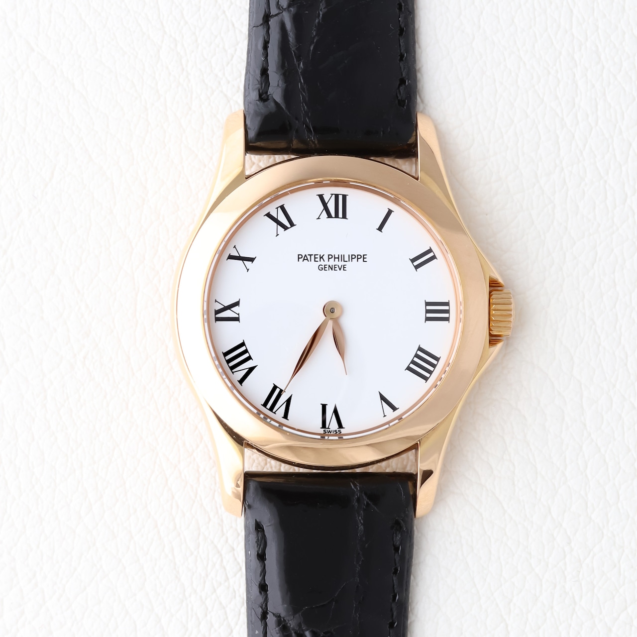 パテックフィリップ カラトラバ 手巻き 18KPG 4905J-001