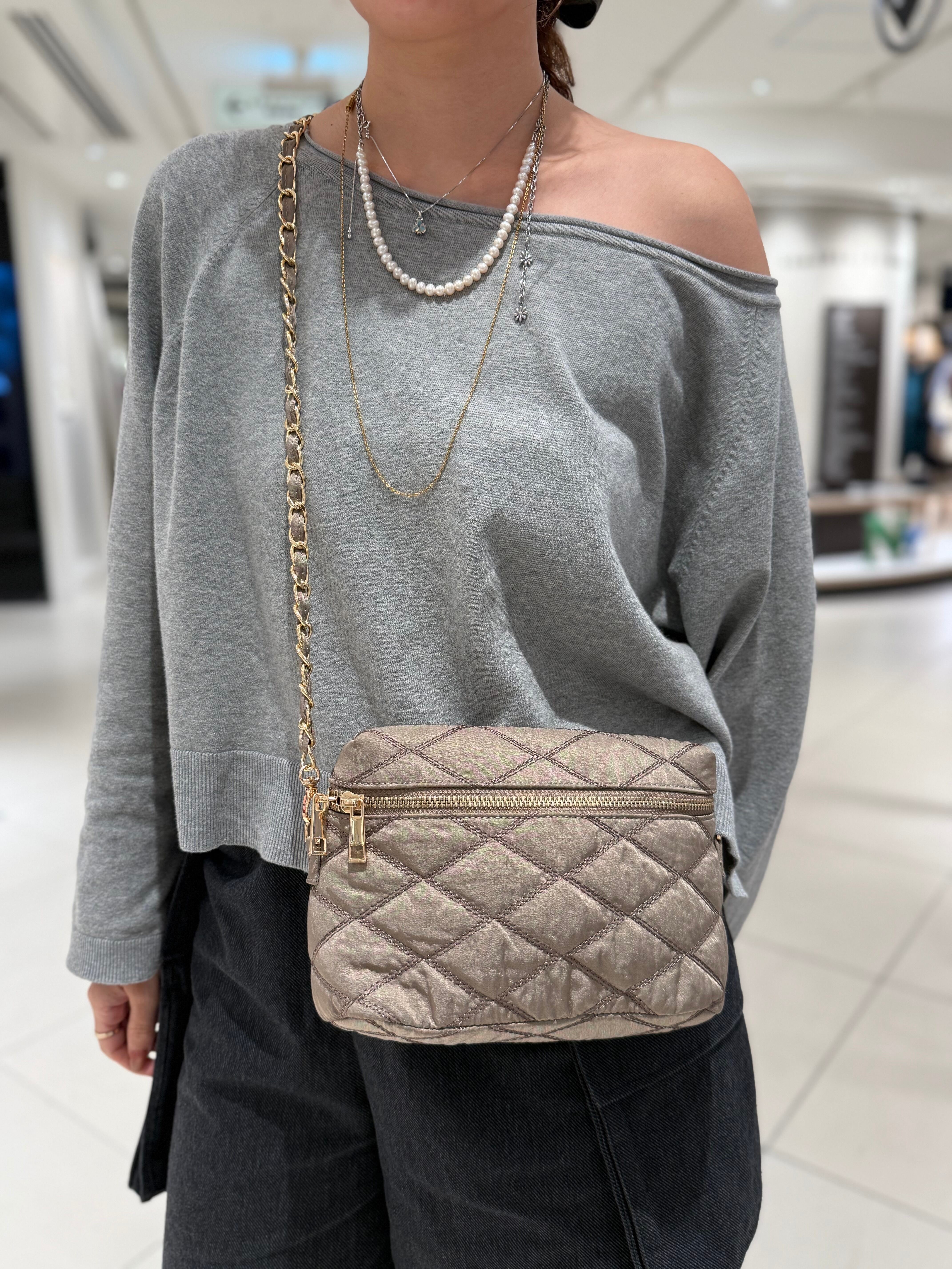 【新品未使用】soleile ソレイル　撥水　チェーンウォレット soleile