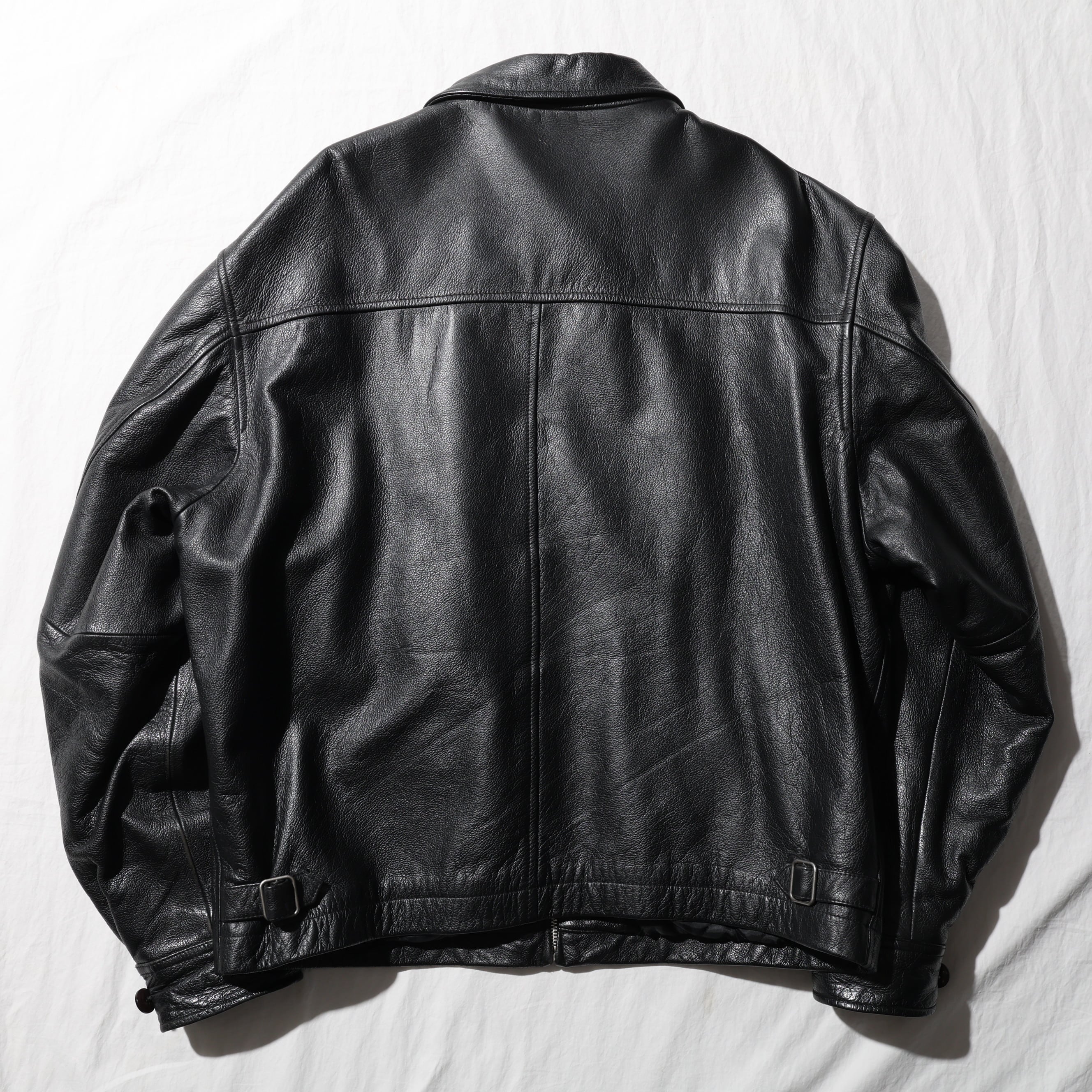 【美品】ギャップ 925 レザージャケット 牛革 90S 90s GAP レザー ジャケット | ブラック - 札幌 ビンテージ 古着屋