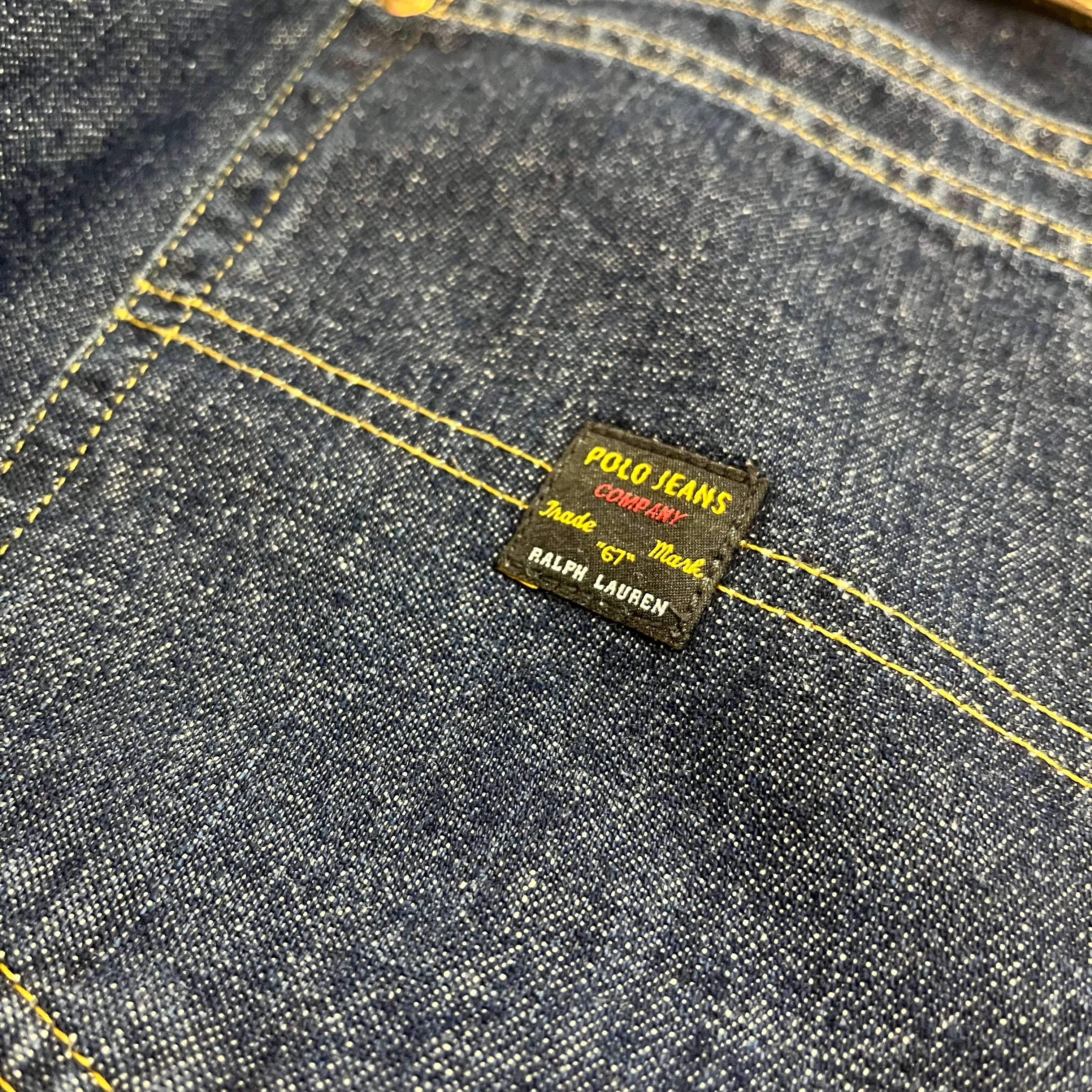 POLO JEANS COMPANY　シャツワンピース　長袖　ネイビー　S