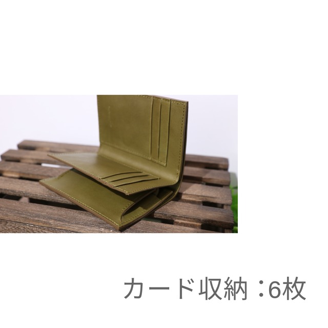 x craft no.19 ala【二つ折り財布】