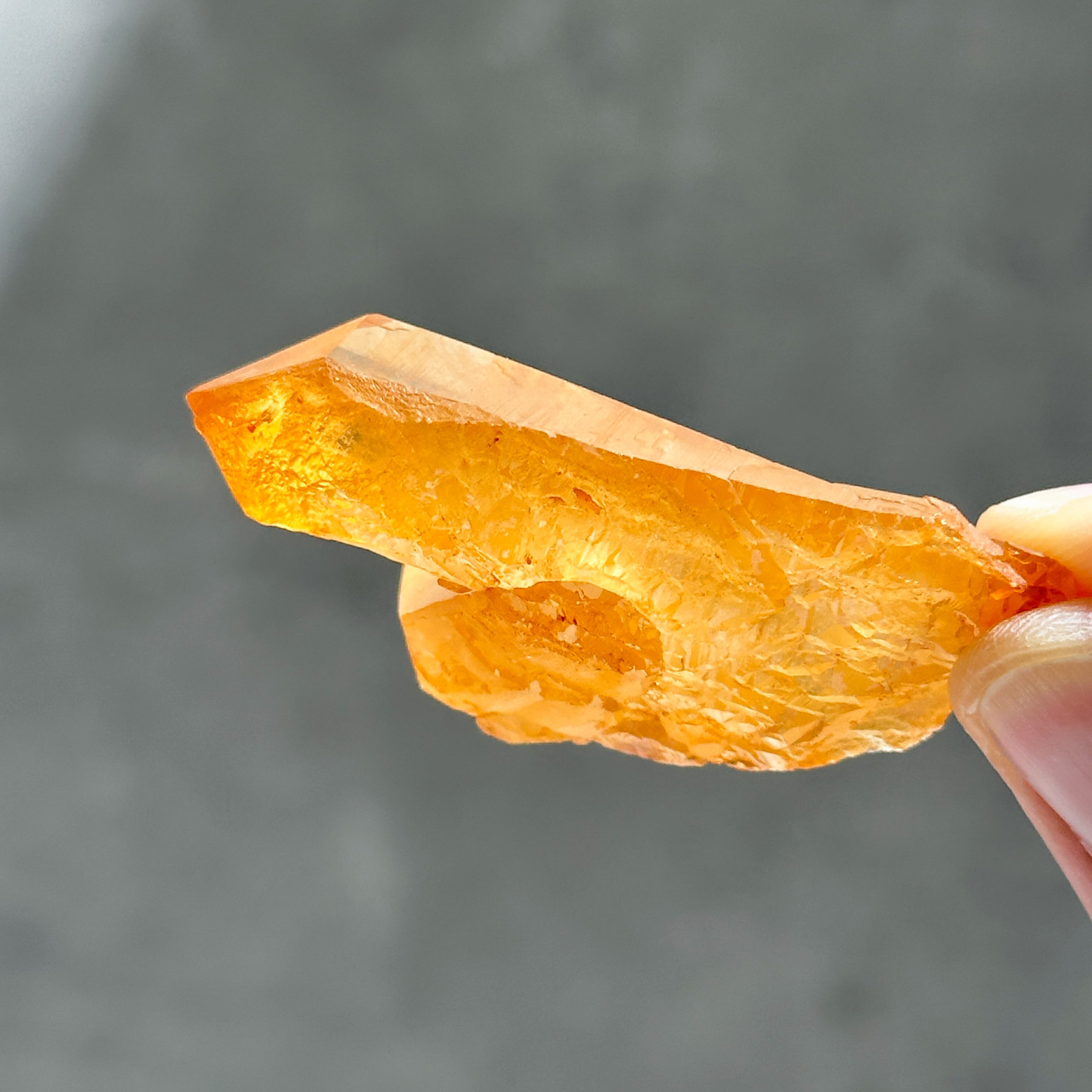 ミナスジェライス産タンジェリンクォーツ クラスター22◇ Tangerine