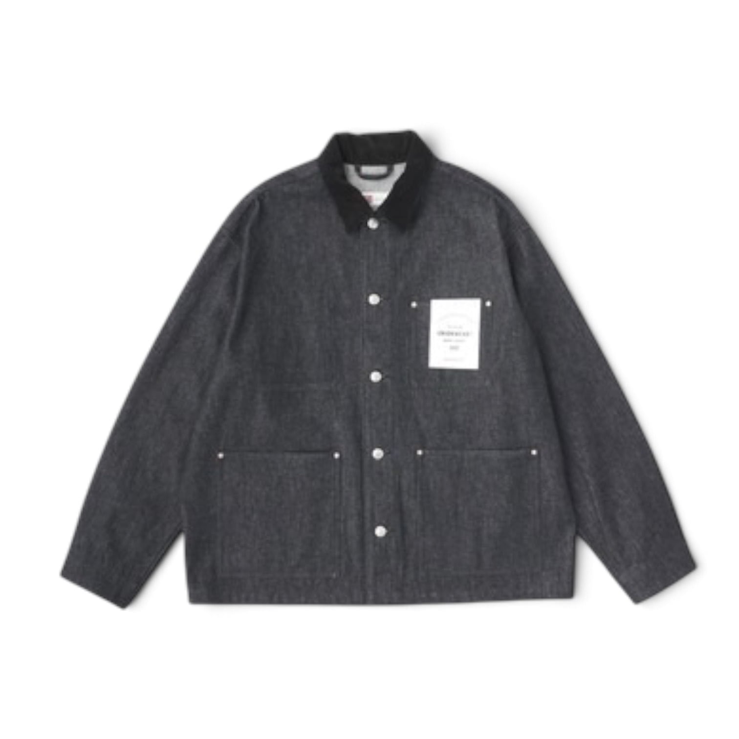 Men's WORK JACKET 002D-Black【Traditional WeatherWear】 ワーク ジャケット 002D トラディショナルウェザーウエア