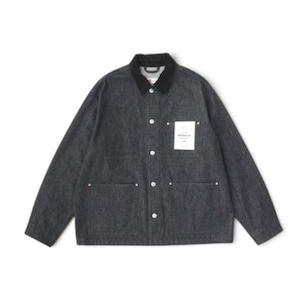 Men's WORK JACKET 002D-Black【Traditional WeatherWear】 ワーク ジャケット 002D トラディショナルウェザーウエア