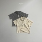 "ご予約" Sand Collared T-Shirt