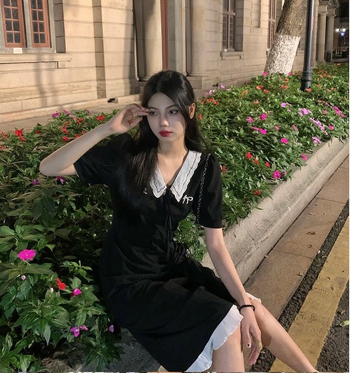 【大きいサイズL-4XL】【春夏新作】ファッションワンピース#sctoth-22837