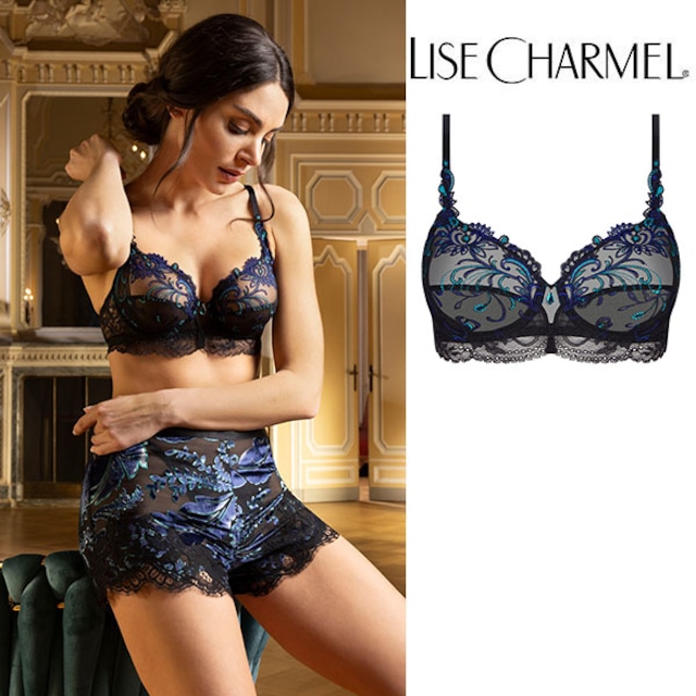 [M09es] フルカップブラ(D) 品番ACM6009 ※大きめ注意 【LISE CHARMEL】【リズシャルメル】【インポートランジェリー】