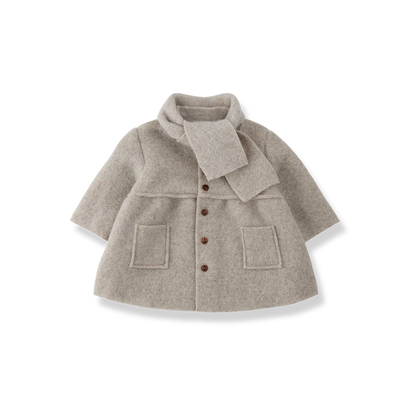 1 + in the family(ワンモアインザファミリー) / 26aw GORIZIA / beige / 12M・18M・24M・36M・48M・48M