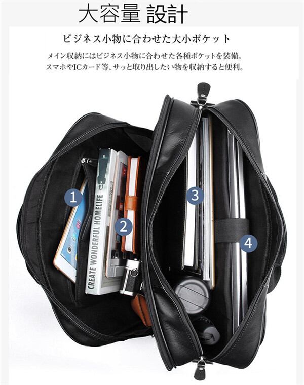 ハンドバッグ トートバッグ メンズ 本革 2way 手提げバッグ ショルダー