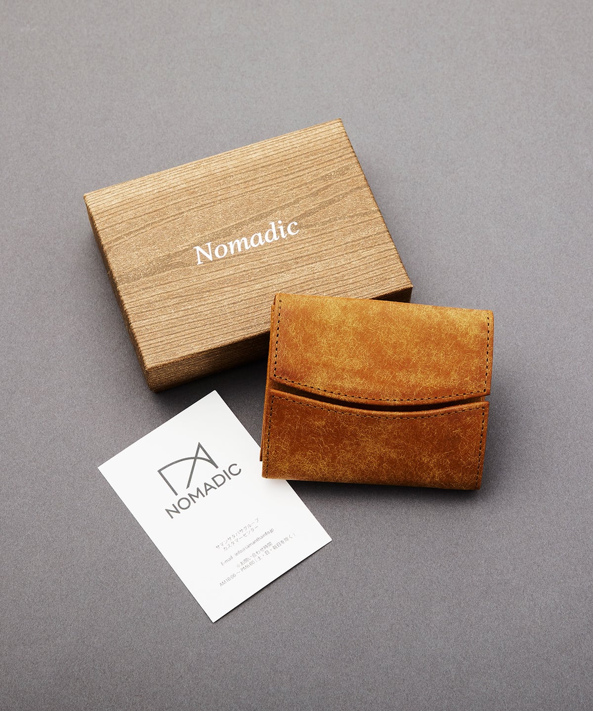 プエブロレザー L字型コンパクト財布 | NOMADIC公式ECショップ