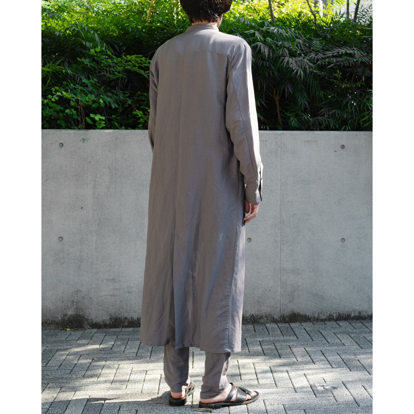 kujaku] (クジャク) 2024SS S-122 / long shirt (dust) | Clique Tokyo