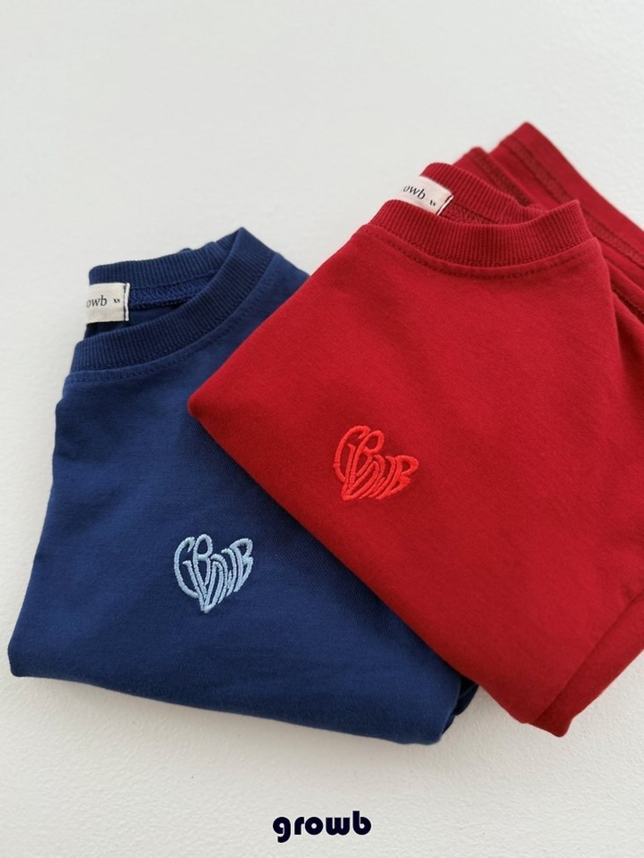 韓国子供服 / growb / growＴシャツ / 秋服 *XS~JM*