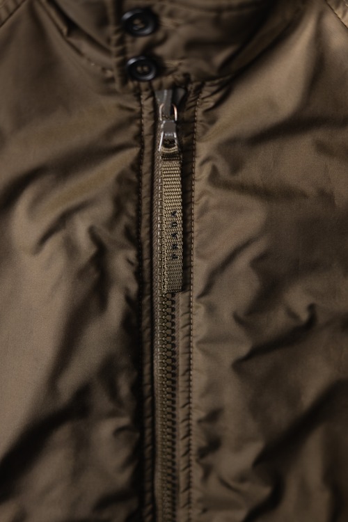 [2007AW] “PRADA” Silk-Touch Nylon Twill MA-1 Type Blouson（Designed by Miuccia Prada）