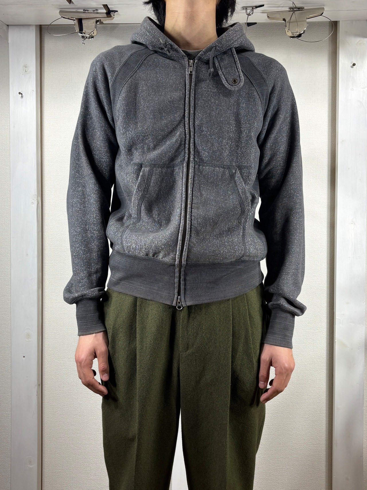 Engineered Garments Double Zip Hoodie