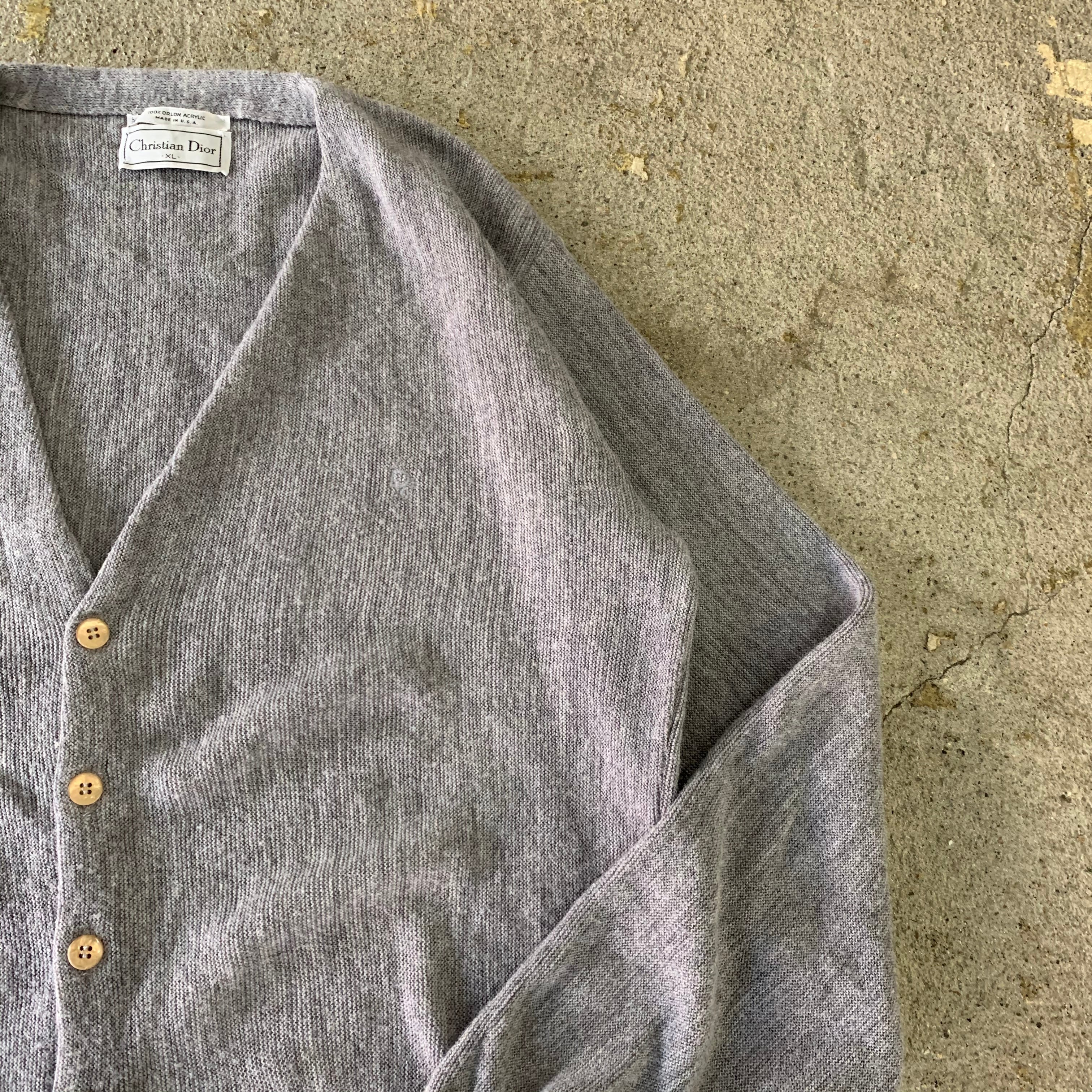 80s〜 christian dior Acryl cardigan | What'z up