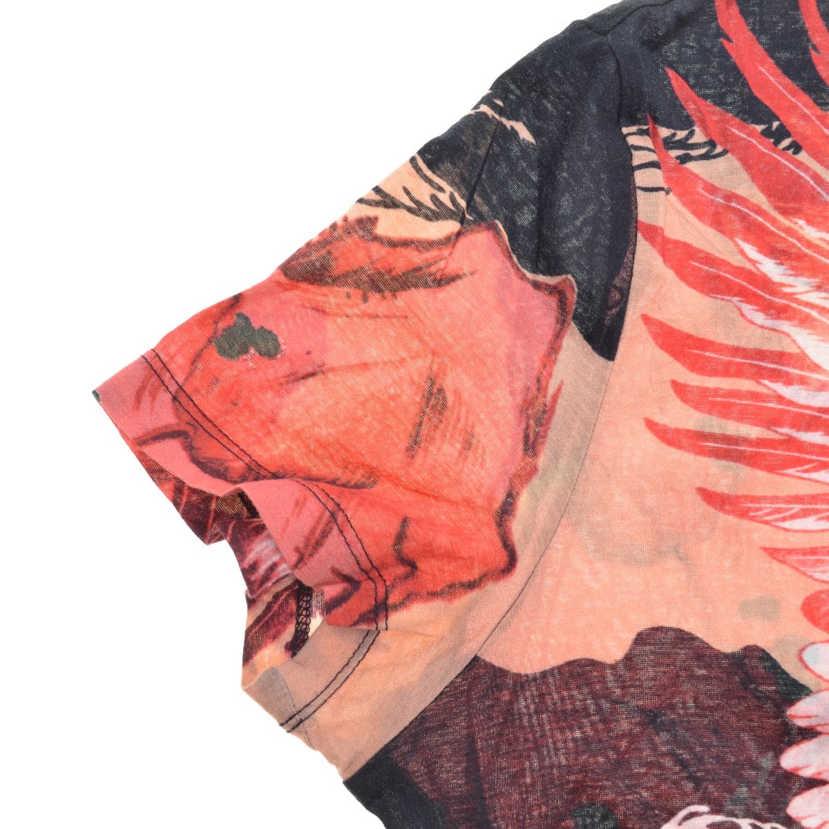 極美品 Jean Paul Gaultier Homme ジャンポール ゴルチェ オム 半袖Ｔシャツ 編み メッシュ ブラック  53812