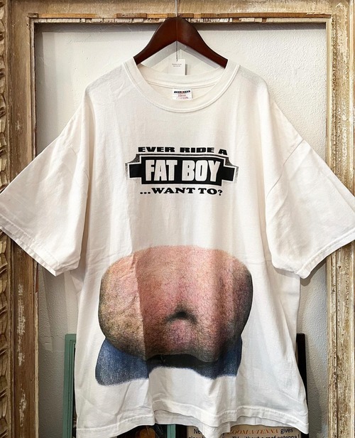 90's "FAT BOY" T-shirts【XL 】