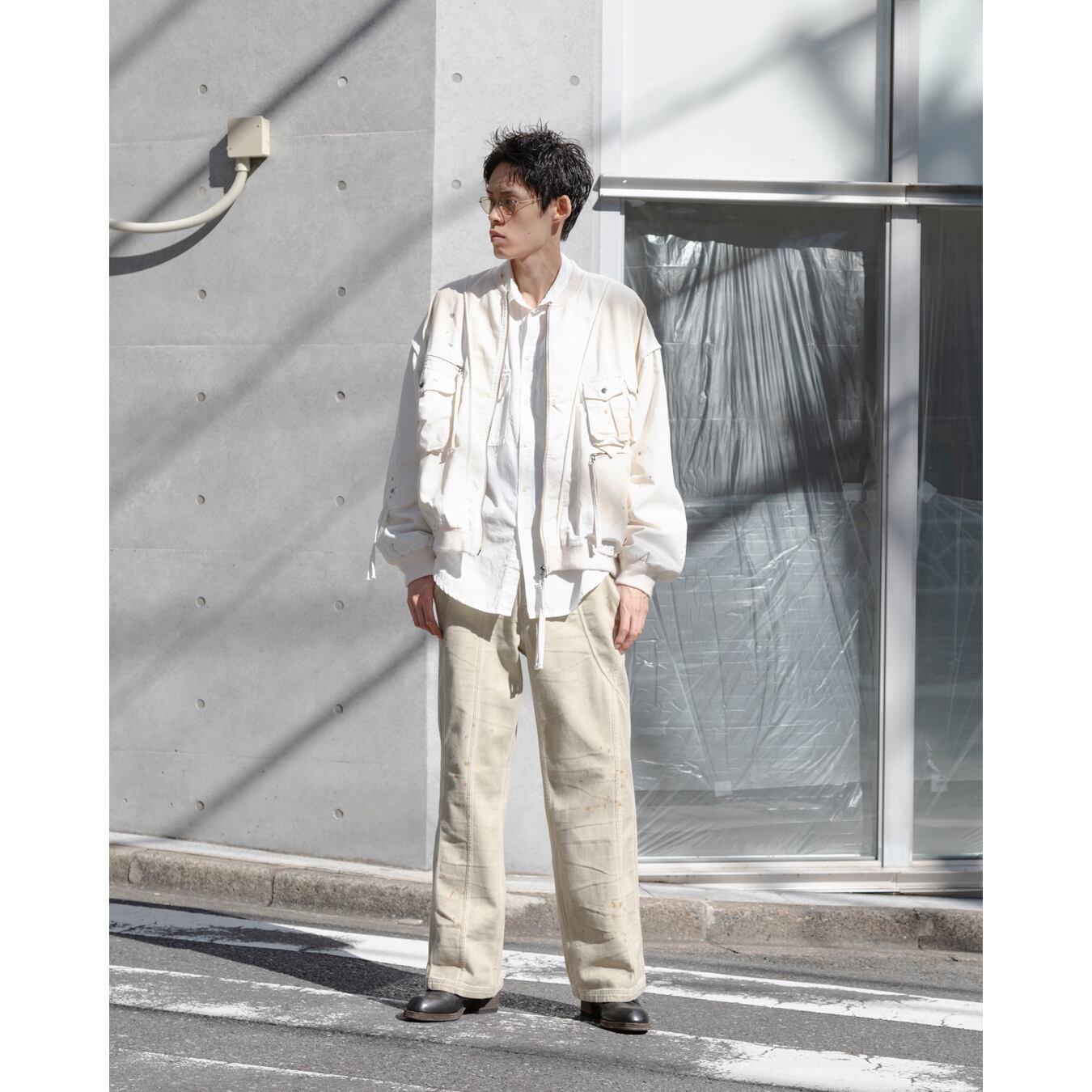 Professor.E ](プロフェッサーイー) 24FW-PE-JKT-13 PARACHUTE CARGO