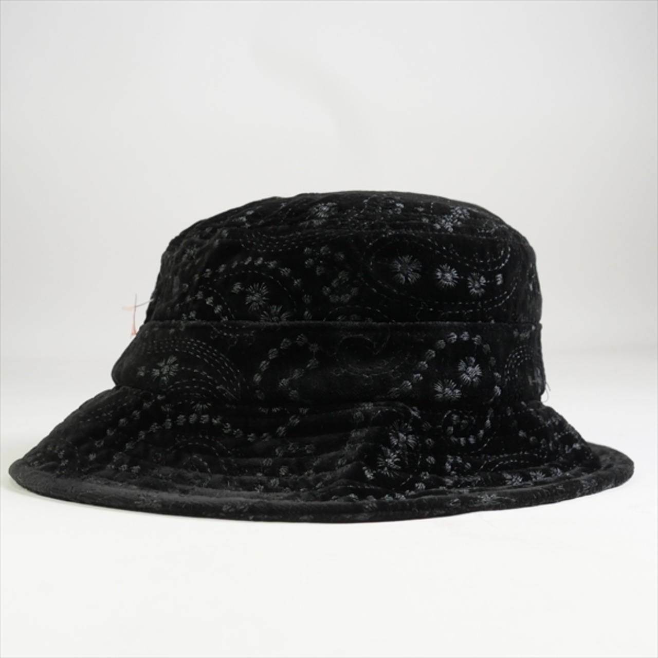 Size【M/L】 SUPREME シュプリーム 23AW Velvet Paisley Boonie Black 