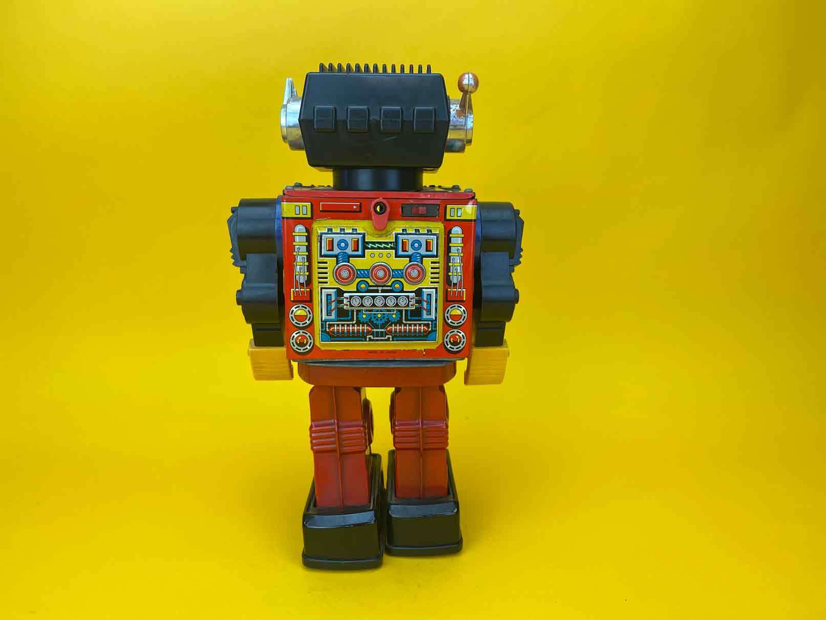 動作不良 破損あり 堀川玩具 ジャンボ火星大王 ブリキロボット トイズキング レトロ館