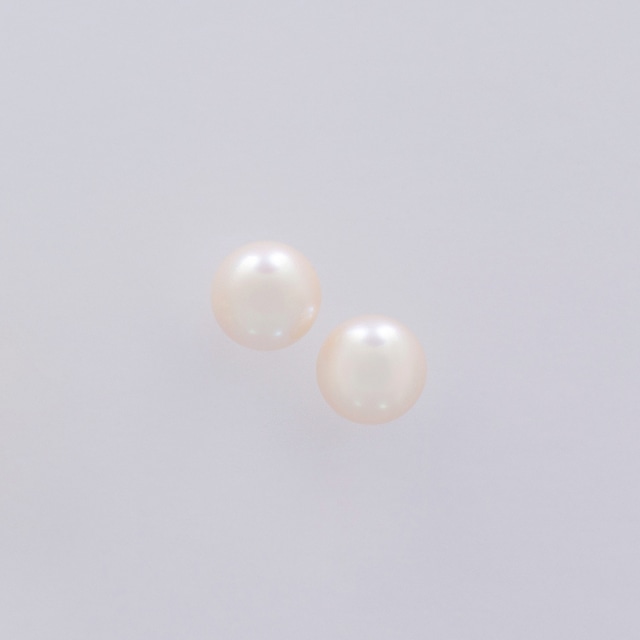 BASIC / Pierced Earrings (White)