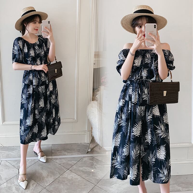 【新作】【送料無料】 マタニティドレスドレス妊婦シフォン妊婦 AL expec335327126206