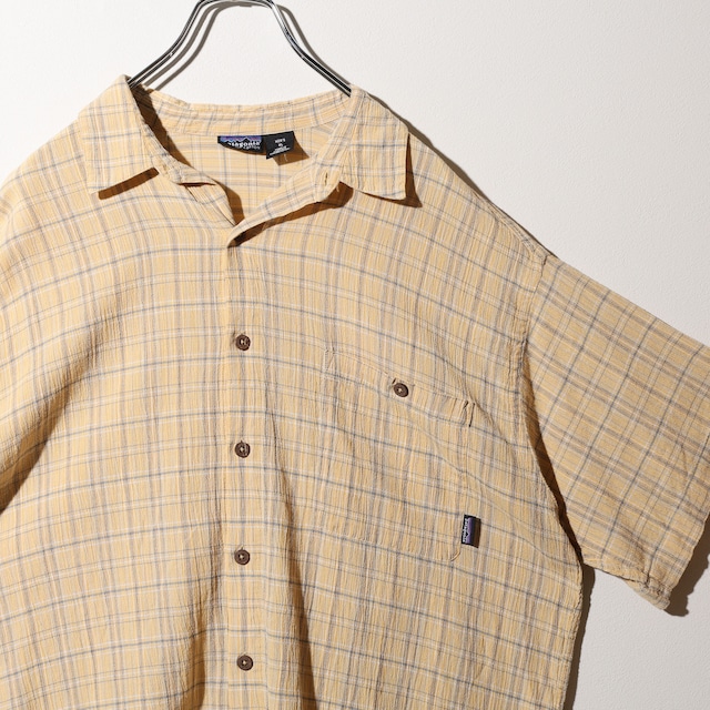 美品 XL Portugal 02年 A/C Yarn Dye Shirt Patagonia ACシャツ ヤーンダイ パタゴニア