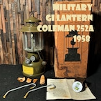 コールマン 252A デッドストック品 NOS 1958年製造 ミリタリー GI ランタン COLEMAN ビンテージ 完全分解清掃 メンテナンス クリーニング済 50年代 箱付き フルセット