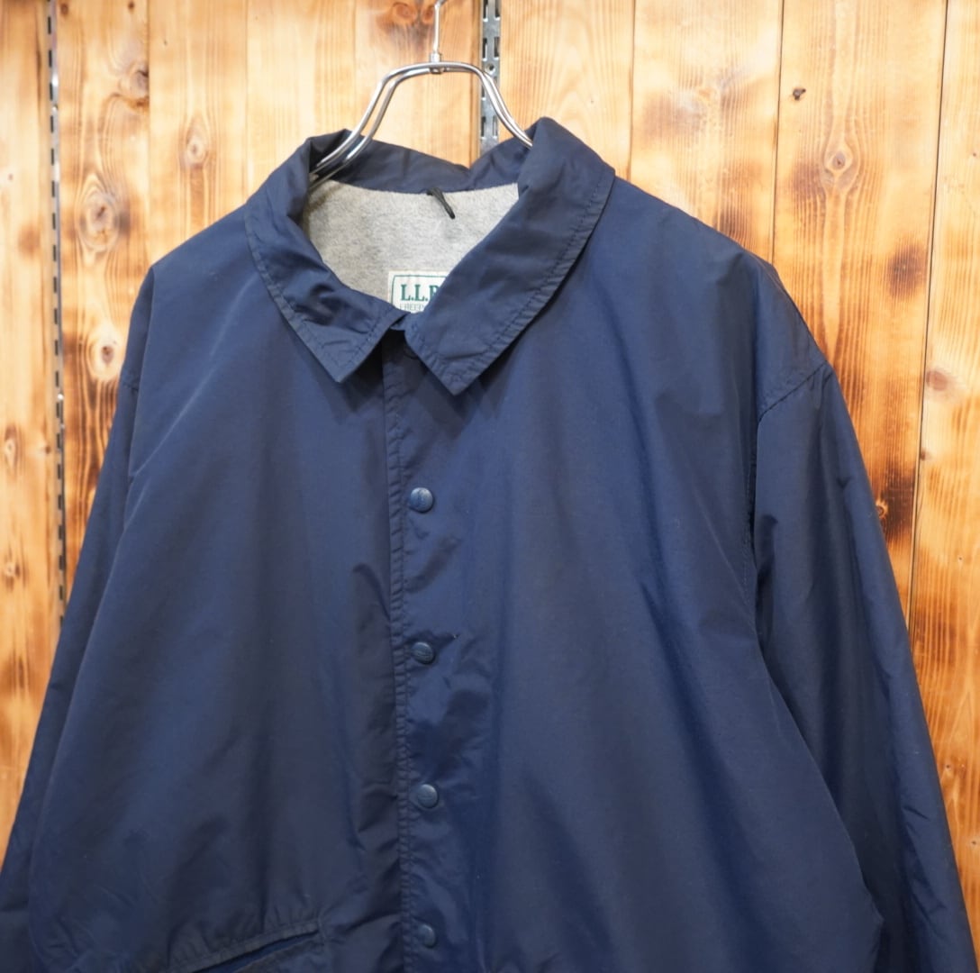 80s90s L.L.Bean コーチジャケット L程度/llbean エルエルビーン チン
