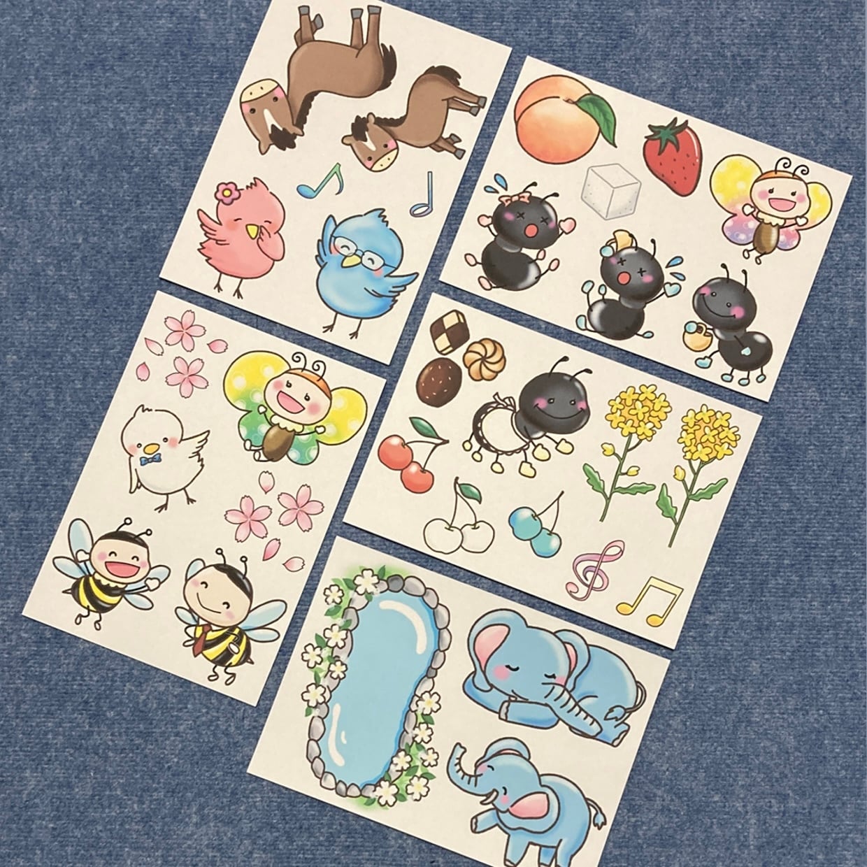 保育【春のうた詰め合わせA】ペープサート 壁面 誕生会 保育教材 | は