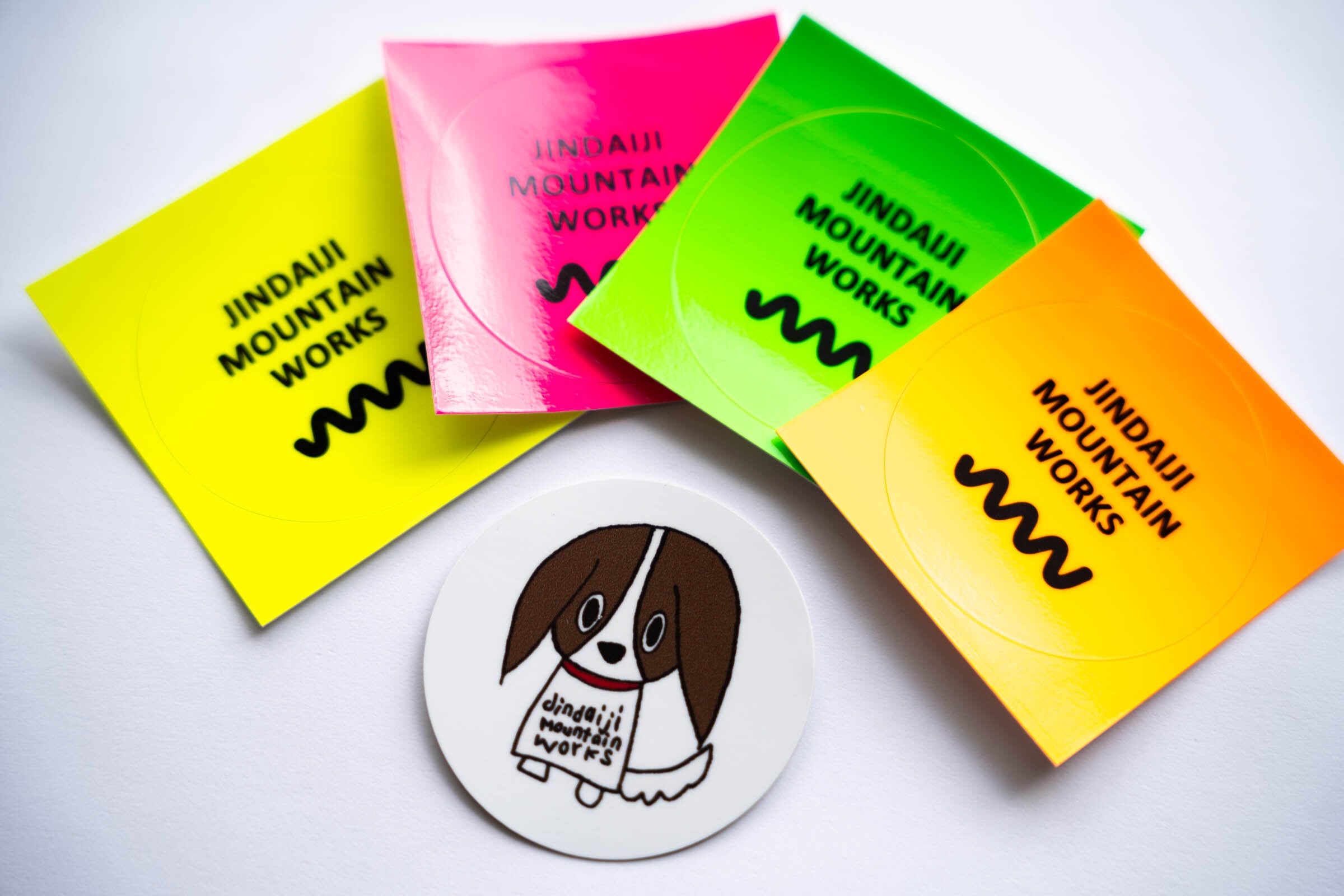 Sticker jmw logo 5 pieces set | JINDAIJI MOUNTAIN WORKS Sticker jmw logo 5 pieces set | JINDAIJI MOUNTAIN WORKS