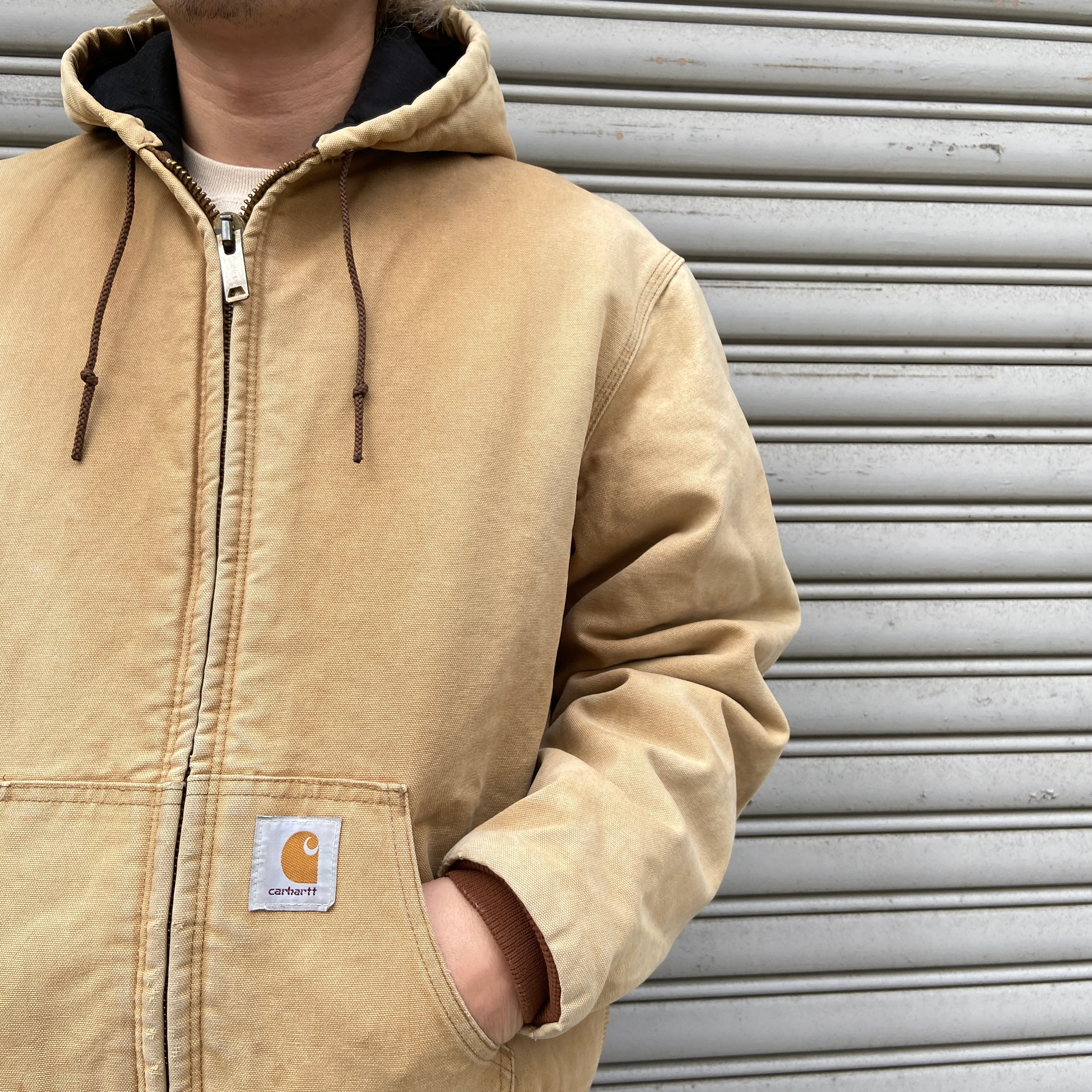 carhartt カーハート アクティブジャケット フェード 90s 00s | 古着屋 Uan