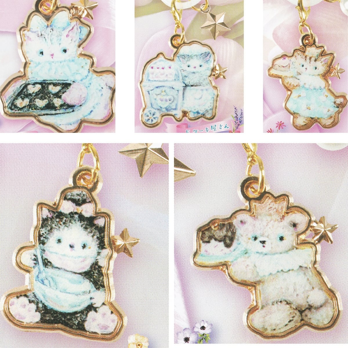 クロノトリガー めじるしチャーム　フルコンプセット フルコンプ】 Mei coco メタルめじるしチャーム 【全5種セット＋DP